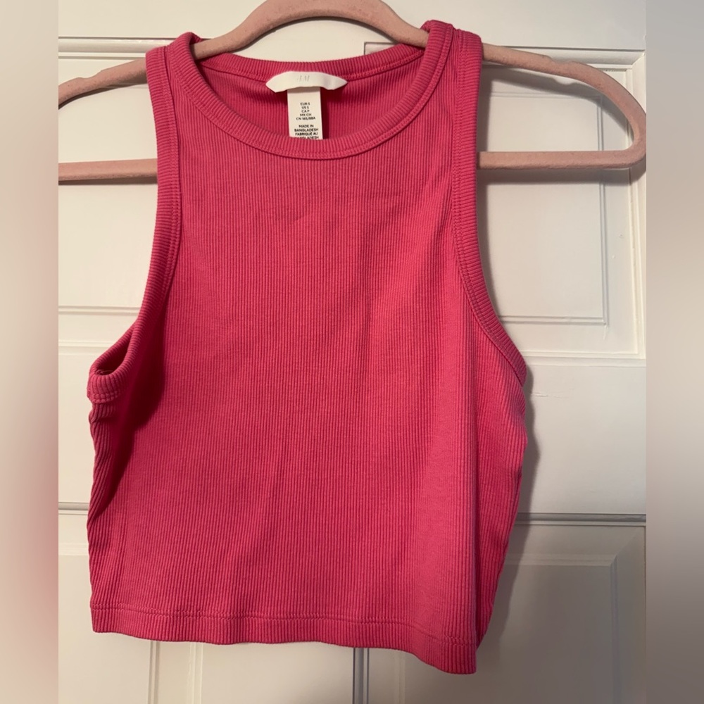 Pink H&M tank